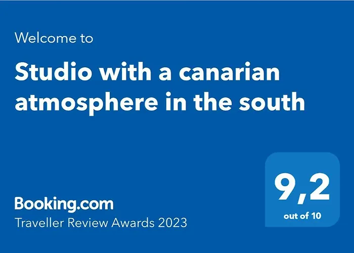Studio With A Canarian Atmosphere In The South