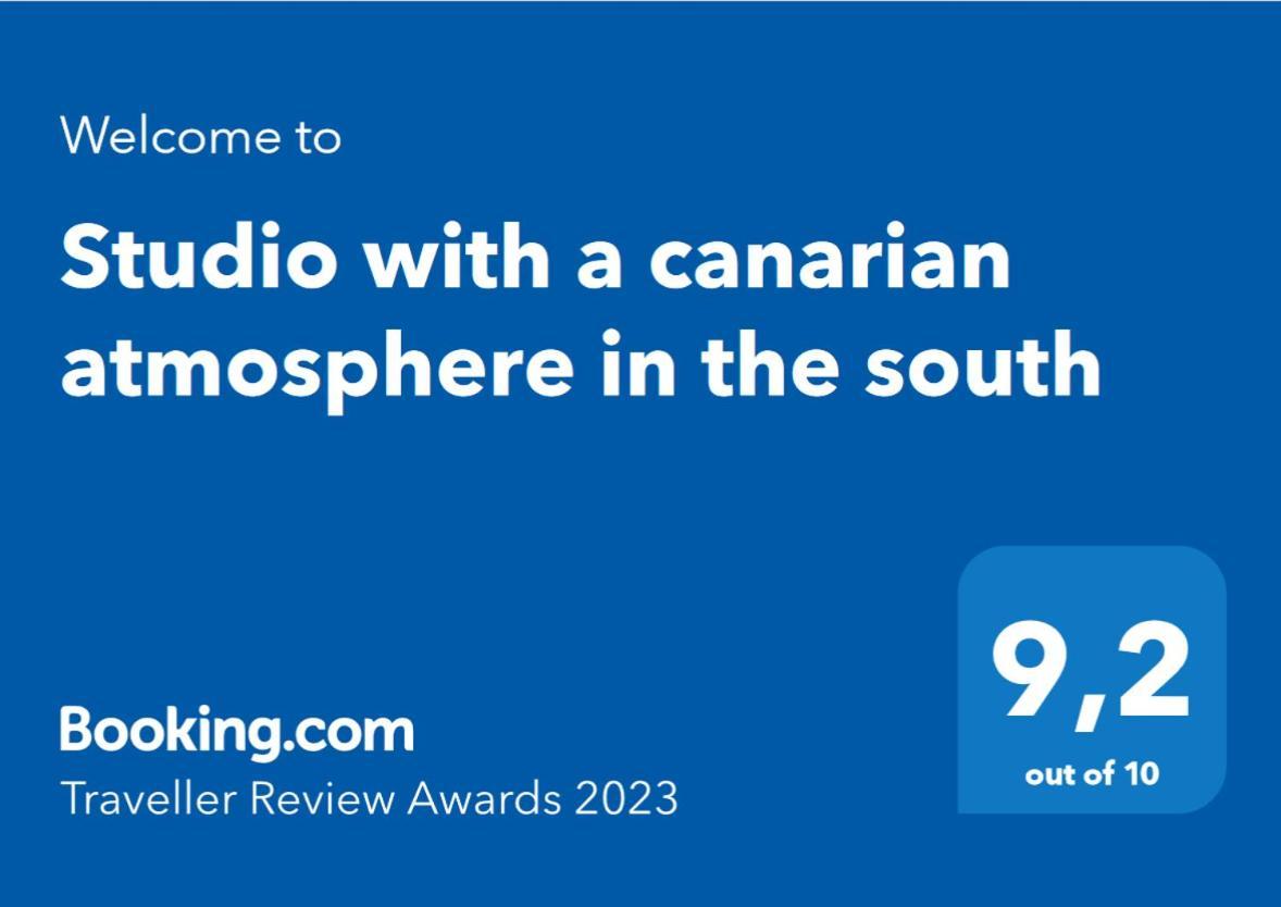 With A Canarian Atmosphere In The South Apartament Costa Del Silencio